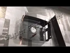 Уборщик краски лазера легковеса 50В воздушного охлаждения безконтактный video