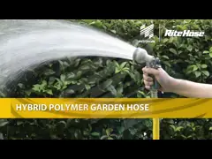 Rubber/PVC blend construction Hybrid polymer Water hose