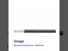 China 16AWG UL3071 Tinned Copper Braided Wire 600V Stranded Fiberglass Insulated Wire supplier
