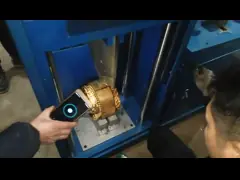 Motor stator recycling machine