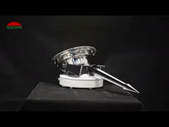 Stainless Steel SS316L Led Pin Lights RGB DMX512 Control 24W IP68 Smd3535 video