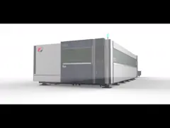 Рентабельное водяное охлаждение 15000В автомата для резки лазера КНК промышленное video