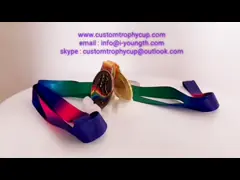 Медали спорт металла 70мм сувениров марафона изготовленные на заказ video