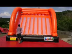 Предназначенный для многих игроков обруч баскетбола следа 6кс4кс4 м раздувной video