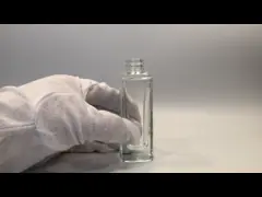 Персонализированное стекло духов ясности огнива 100ml разливает упаковку по бутылкам video