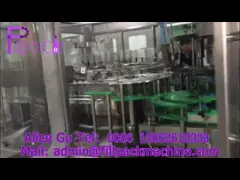 жидкостная машина завалки 3 бутылки 8000BPH в 1 полоща заполняя покрывая машине video