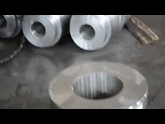 Выкованное кольцо нержавеющей стали SUS302 1,4307 для металлургии video