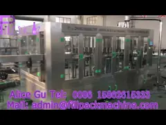 Автоматические машина завалки молока интеграла 3 in-1washing-filing-capping бутылки monoblock 6000BPH/прибор video