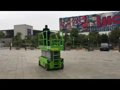 Портативной гидравлической платформа подъема 450kg 8m повышенная емкостью для крытого video