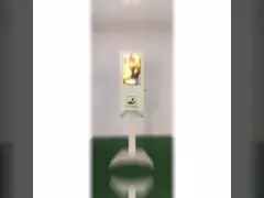 Не- пол касания стоя реклама распределителя дезинфицирующего средства руки Signage цифров video