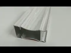 Aluminium Window and Door Profile, 6000 Series Customized White Wood Grain Aluminum Extrusion