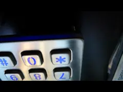 Небольшая водоустойчивая мини численная кнопочная панель металла 3 кс 4 с кабелем матрицы/УСБ video