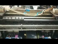 customized logo print resealable zipper plastic tobacco or cigar bags for cutting( slow motion)