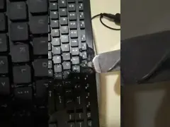 Пластиковый Вашабле компьютера ИП67 клавиатуры баклигхт ЭМК не с полной функцией video