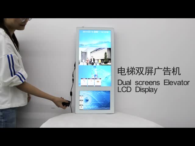 Дисплей ЛКД держателя стены 1366*768 андроид установки стены 18,5 дюймов с случаем металла видео