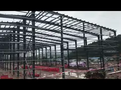 Хорошая огнестойкость Заготовительная мастерская H Стальная Металлическая мастерская Тяжелая стальная мастерская video