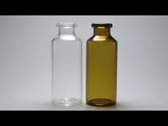 бутылка пробирки 30мл Брауна трубчатая стеклянная с крышкой для впрыски video