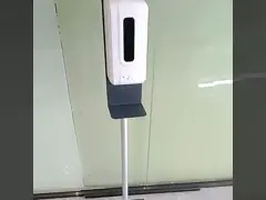 Распределитель дезинфицирующего средства руки 1000ml ABS пластиковый автоматический video