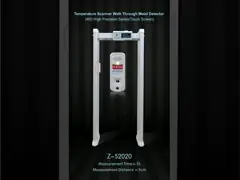 Temperature Measurement Box RS485 Walk Though Metal Detector