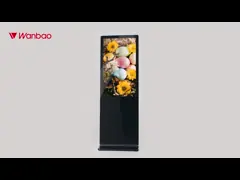 Touch Screen Floor Standing LCD Advertising Player 55