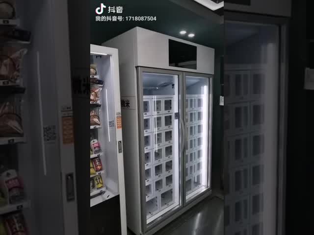 337 Capacity Business Bag Smart Vending Machine With Lockers video