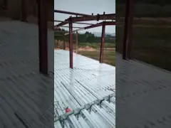 Таможн-сделайте конструкцией здание мастерской/склада/ангара стальной структуры video