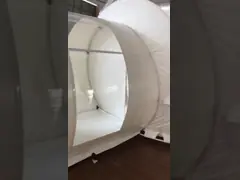 4M*4M Низкая токсичность Чистая надувная палатка для газона Проблемы окружающей среды Надувная палатка для вечеринок video