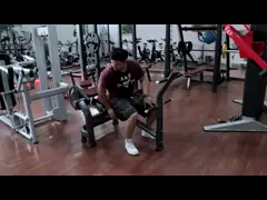 Ergonomic Abdominal Crunch Machines Custom Logo Imprintable Robust Structure