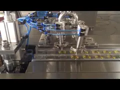 DPP-90l Auto Liquid Cosmetic Blistering Mask Machine Essential Oil Blister Packing Machine video