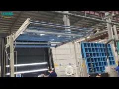 Алюминиевая машина переноса рамки для изолированного стеклянного оборудования video