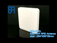 Прочная круговая поляризовыванная антенна, высокая частота 902~928MHz антенны Rfid увеличения 9dBic video