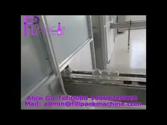 Горячая жара стерилизатора бутылки машины завалки поршеня напитка завалки электрическая паром спиральной трубы горячим video