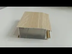 OEM Light Wood Grain Aluminum Profiles for Window/Door/Office/Kitchen/Building