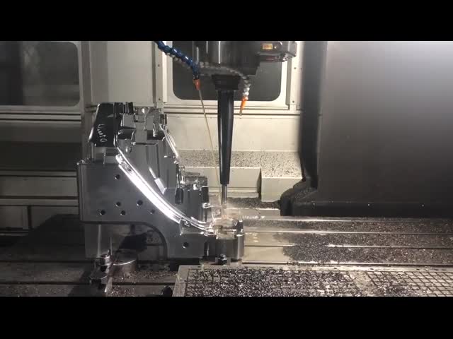 Прессформа впрыски раковины фар инжекционного метода литья ОЭМ АБС автомобильная пластиковая видео