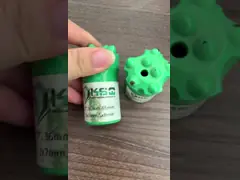 Конический бит утеса бита кнопки сверла утеса 38мм сплющенный сверля для Мицубиси с топя линией video