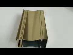 Machined Golden Polished Aluminum Kitchen/Shower Room Profiles