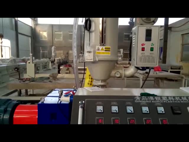 PA 20m/Min гофрировало пластиковую линию хорошую гибкость штранг-прессования трубы видео