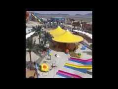 Playground shade structure