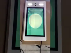 Temperature Measure 0.8m Facial Recognition Entry System