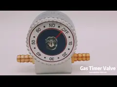 Клапан ЛПГ аудио природного газа таймера сигнала тревоги отключенный video