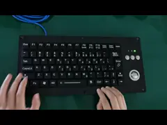 Клавиатура IK10 силикона USB ключей мыши 75 трекбола video