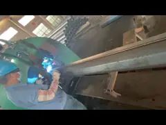 Материал Q355 25FT стальной гальванизировал поляков электричества стальные video