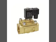 Shako ประเภททองเหลืองโซลินอยด์วาล์วสำหรับน้ำ 1/8 '' PU220-01 1/4 '' PU220-02 220 โวลต์ AC 24 โวลต์ DC