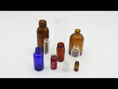 бутылки фармацевтических стеклянных пробирок 1ml-100ml косметические стеклянные video