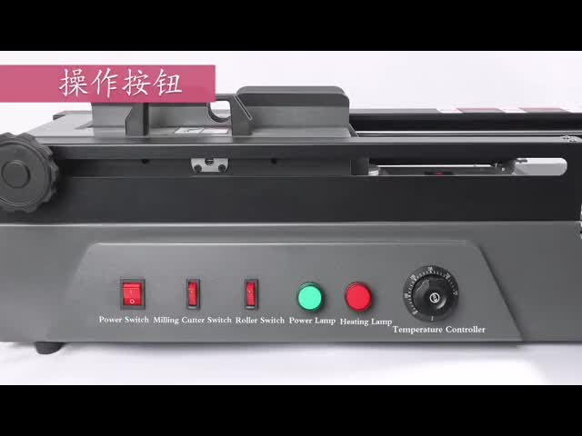 200 ПК/машина горячего клея часа 800W 4cm электрической настольной связывая видео