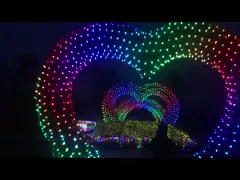 Outdoor Waterproof RGB Pebble Lights 12V DC  Low Voltage CE Rohs Certificated