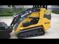 Китайский затяжелитель кормила скида машины 30HP конструкции изготовителя мини компактный отслеживаемый video