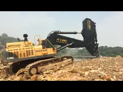 Kenakan Ember Batu Tugas Berat Ekskavator Tahan Dengan Logo Kustomisasi