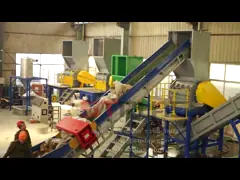 Мыть отброс изготовленного на заказ пластикового фильма отхода машины утилизации отходов пластиковый video