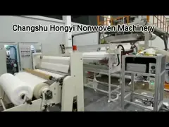 ткань 150gsm 180m/Min PP Spunbonded не сплетенная делая машину video